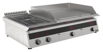 Плита индукционная комбинированная SMART INDUCTION K96-5KRRN (с грилем)