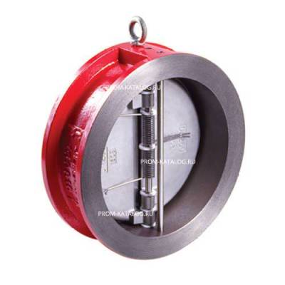 Клапан обратный межфланцевый RUSHWORK - Ду200 (ф/ф, PN16, Tmax 110°C, затворки чугун)