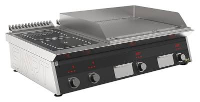 Плита индукционная комбинированная SMART INDUCTION K96-35KRRB (с грилем)